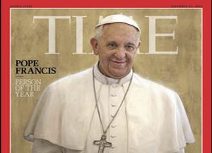 El papa Francisco fue elegido personaje del año por la revista Time