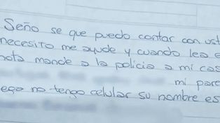Denunció violencia de género en el cuaderno de su hijo y la rescataron