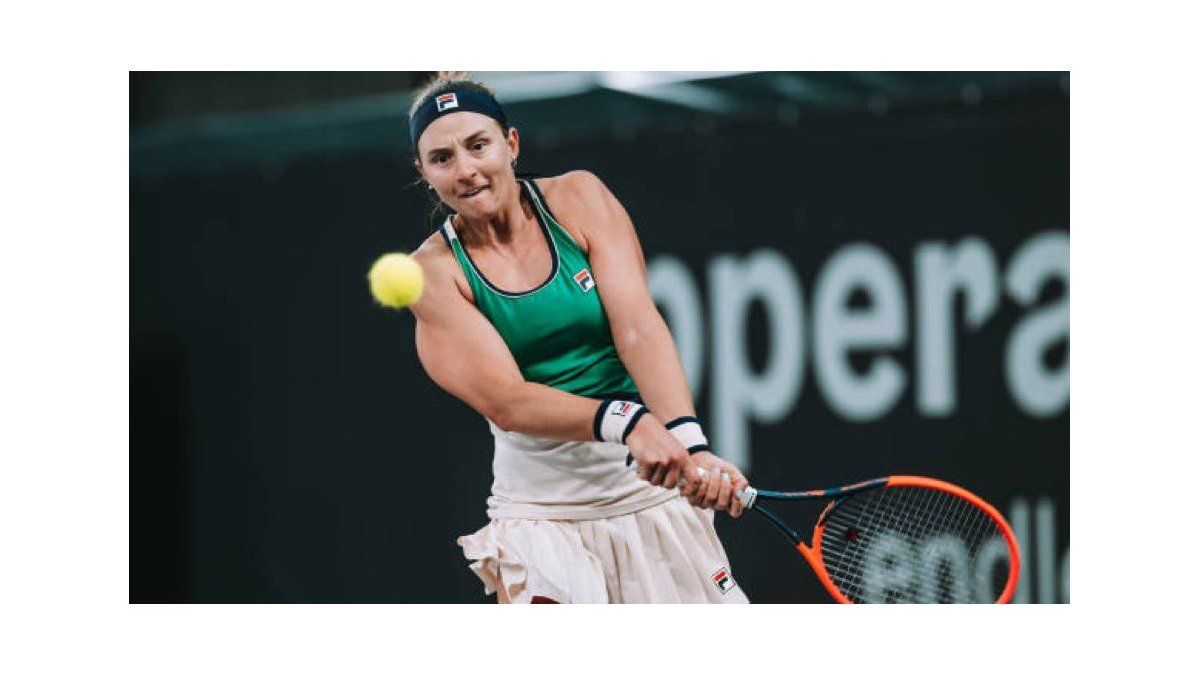 Tenis Nadia Podoroska se despidió de Indian Wells