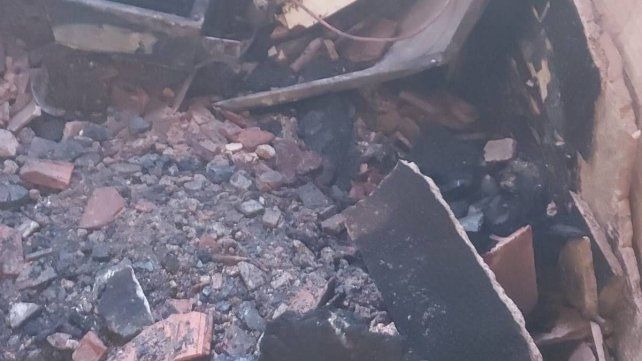 Imágenes del interior del San Roque tras el incendio