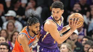 Devin Booker la rompió y Phoenix Suns no tuvo problemas en doblegar a Oklahoma.
