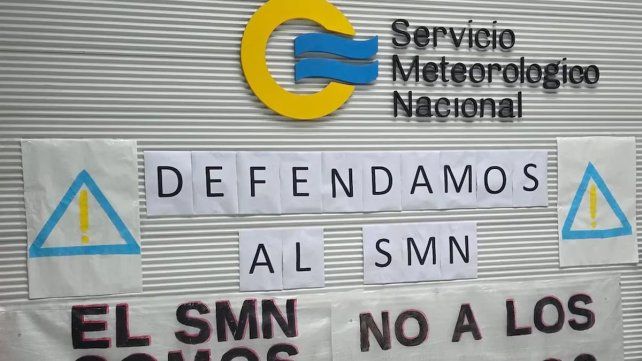 Sin pronóstico: el SMN hará un apagón informativo por despidos.