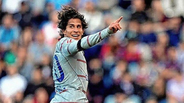 Giuliano Simeone marcó un gol en el triunfo de Atlético de Madrid.