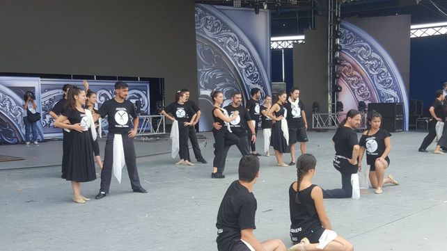 Así se prepara la delegación santafesina para actuar esta noche en el Festival de Cosquín