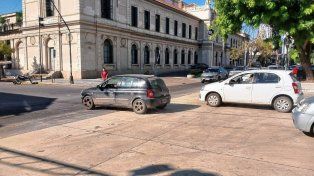 Habilitaron el tránsito en Bulevar Pellegrini y 9 de Julio tras más de un año de obras por un socavón