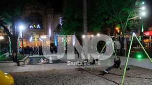 Inauguraron la remodelación de la cuadra testigo de la Peatonal San Martín Norte
