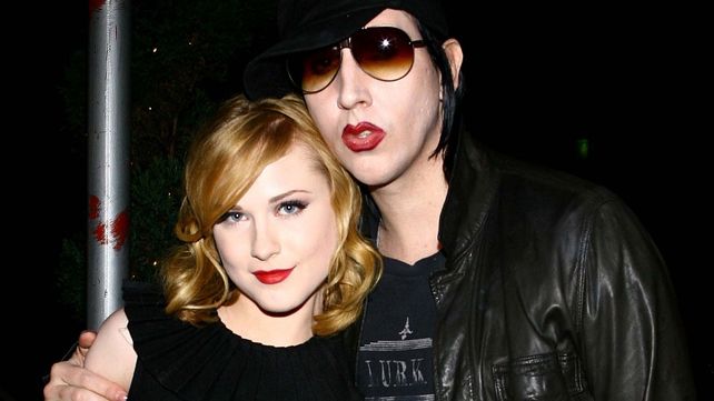 Evan Rachel Wood y Marilyn Manson fueron pareja tres años.