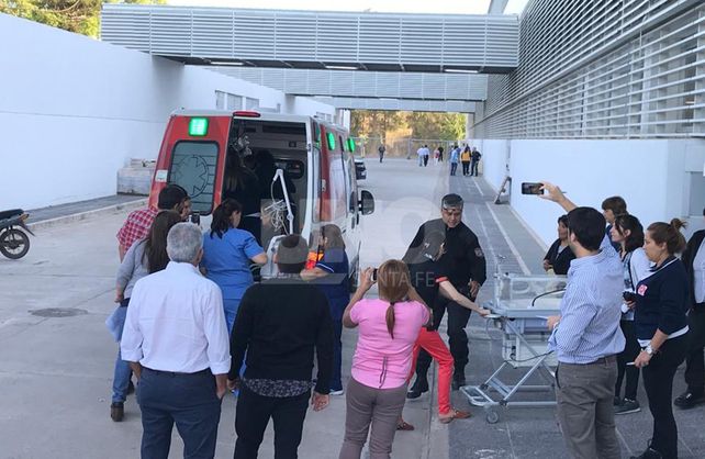 El primer paciente en llegar al nuevo Iturraspe