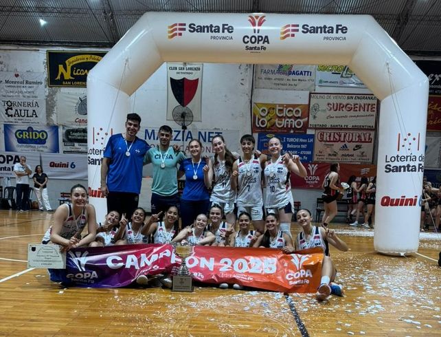 Las chicas de Náutico aportaron otro trofeo al básquet de Rosario.