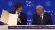 Javier Milei firmó el Acuerdo de Paz del presidente Donald Trump en Davos