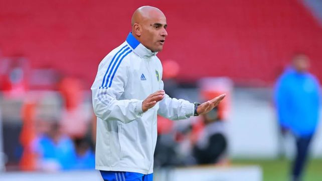 Martínez dirigió el fin de semana al equipo en el triunfo ante River por 3 a 0.&nbsp;