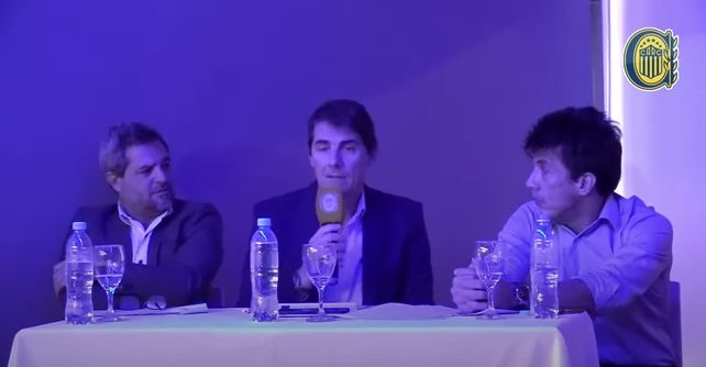 Oradores. El abogado Guillermo Mionnet (izquierda)