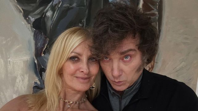 Javier Milei se puso en pareja el año pasado.