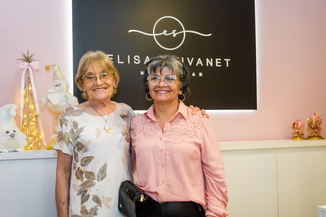 Noemí Mujica y Liliana Ayala.  