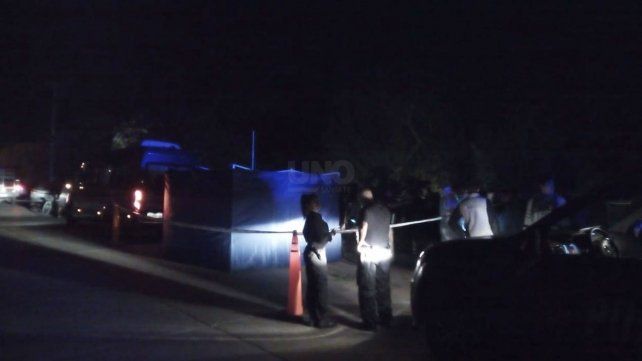 El lugar en donde fue hallado el cadáver de un hombre que estaba siendo buscado por su familia