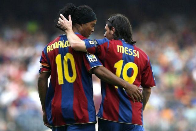 Ronaldinho contó cómo conoció a Messi y cuál fue el primer consejo que le dio