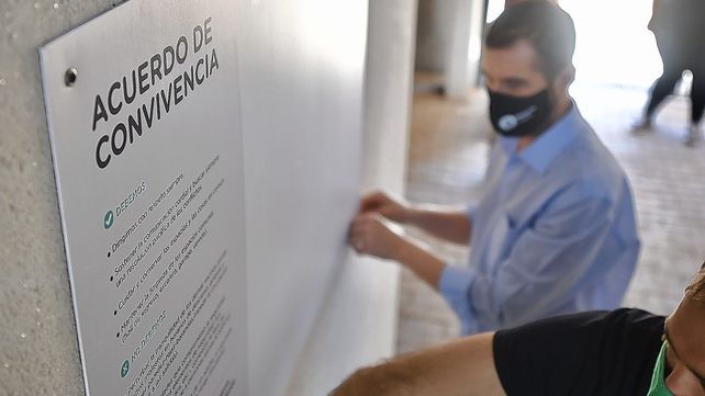 El acuerdo de convivencia fue firmado por 29 vecinos de las torres I y II del barrio.&nbsp;