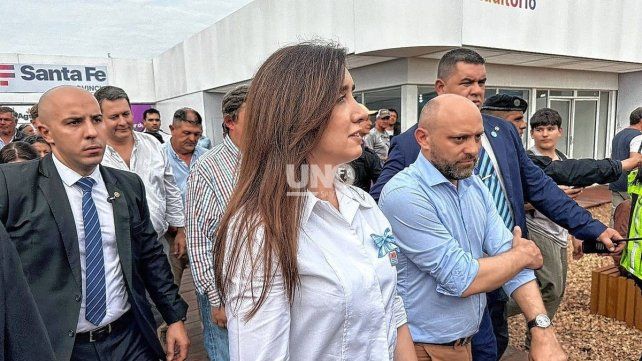 La vicepresidenta Villarruel recorrió Agroactiva con Puccini