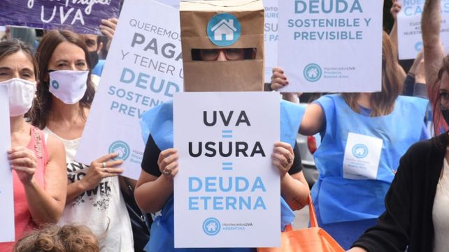Los créditos UVA se convirtieron en un dolor de cabeza para los deudores hipotecarios.