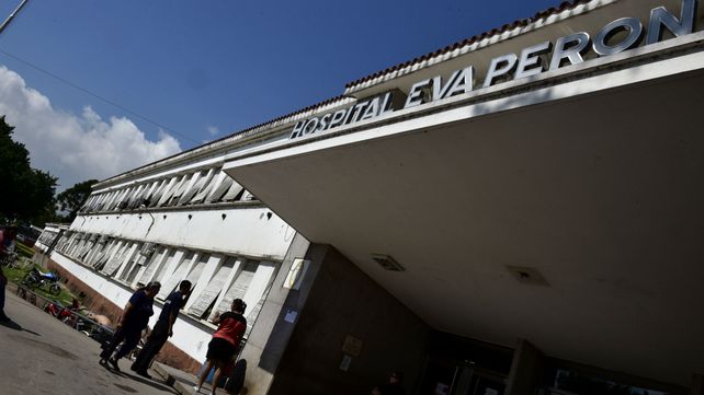 La travesti fue internada en el Hospital Eva Perón.&nbsp;