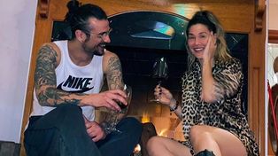 Daniel Osvaldo y Jimena Barón, una pareja con muchas idas y vueltas.