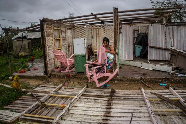 Cuba tuvo una noche apocalíptica por el huracán Ian