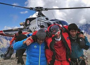 Himalaya: al menos 13 montañistas mueren tras una avalancha