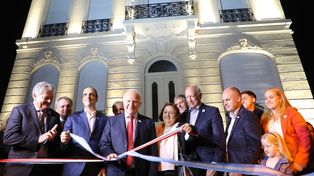 Lifschitz inauguró la restauración integral de la Casa de la Cultura