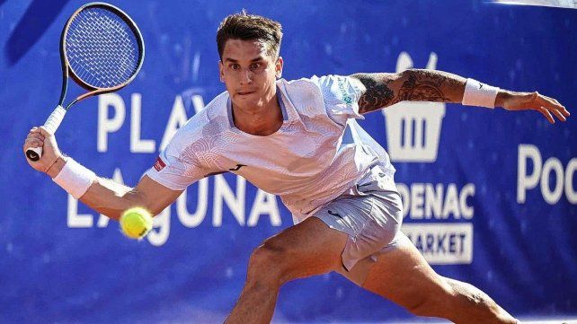 Ugo Carabelli avanzó a los cuartos de final del ATP de Umag tras superar a Passaro