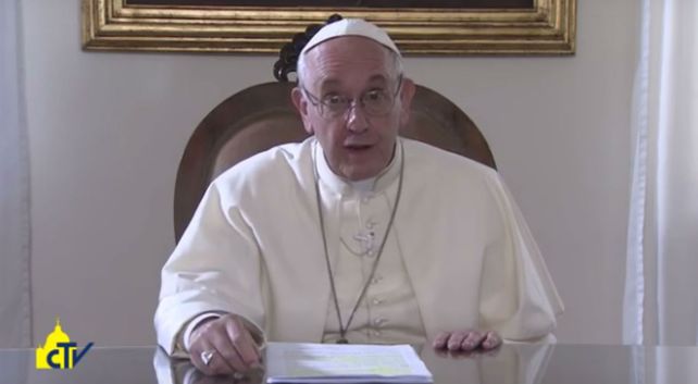 El Papa Francisco grabó un mensaje a los argentinos.&nbsp;