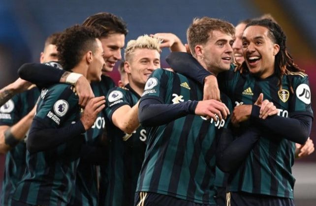 Leeds goleó a Aston Villa en la Premier League.&nbsp;