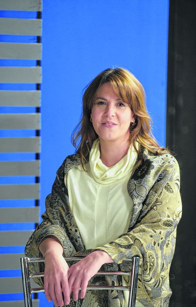 En el estudio. Valeria pasa muchas horas del día trabajando en producción y dirección.&nbsp;