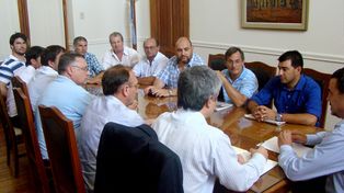 Se realizó un encuentro entre Rubén Galassi y presidentes comunales