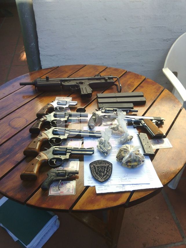 Insospechado: una pelea matrimonial culminó con el secuestro de un arsenal