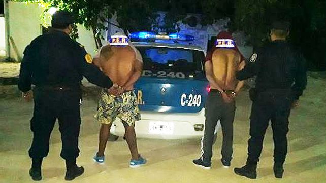 Detenidos en Paraná por robo y amenazas
