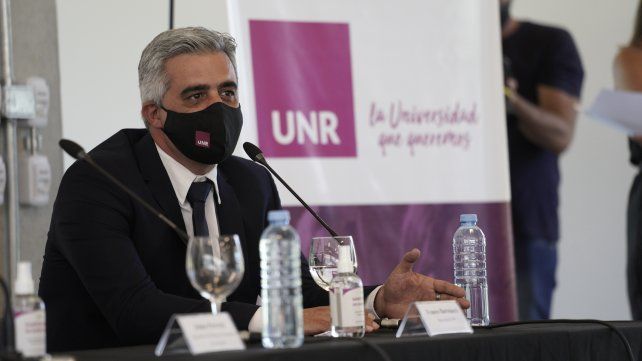 RECTOR. Bartolacci remarcó que la oferta formativa debe estar relacionada con las demandas sociales.  