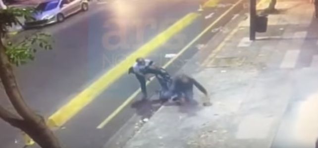 El accidente que sufrió Marcelo Araujo por no cruzar por la senda peatonal