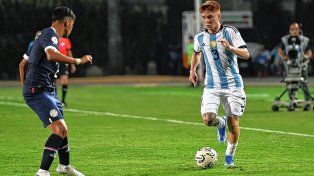 Argentina alcanzó un empate sobre la hora ante Paraguay en su debut en el Preolímpico