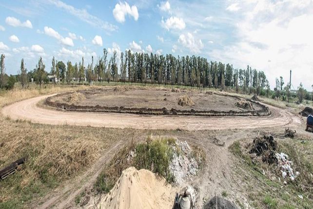 La provincia construye la pista de atletismo en San Justo