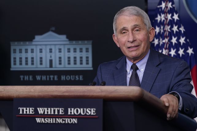 Fauci es el principal experto en Covid de la Casa Blanca y titular del Instituto Nacional de Enfermedades Infecciosas&nbsp;