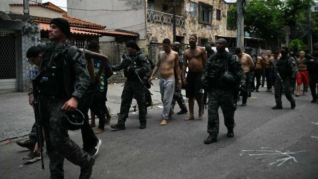 Río de Janeiro: la cifra de muertos por operativo antinarco asciende a 120.