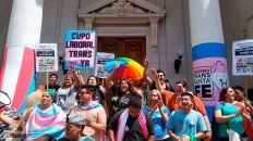 La comunidad trans celebró en su momento la implementación del cupo en la provincia. La comunidad trans celebró en su momento la implementación del cupo en la provincia.