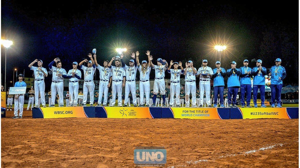 Sóftbol: el color de la premiación de Argentina en Sub 23