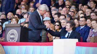 El titular de La Rural le pidió a Milei la certeza de que eliminará las retenciones