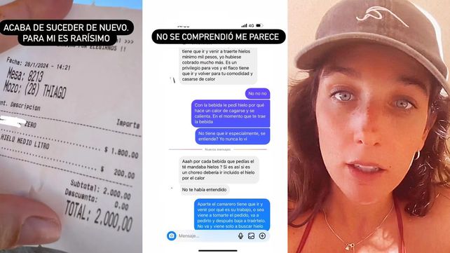 La influencer Juana Repetto