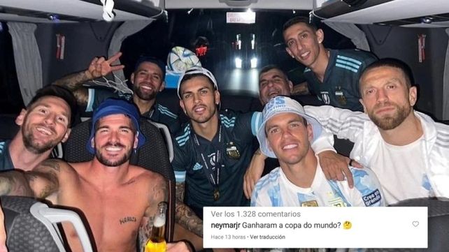 La chicana de Neymar para la Selección Argentina