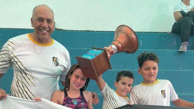 Los pequeños deportistas representaron muy bien al Club Estudiantes.