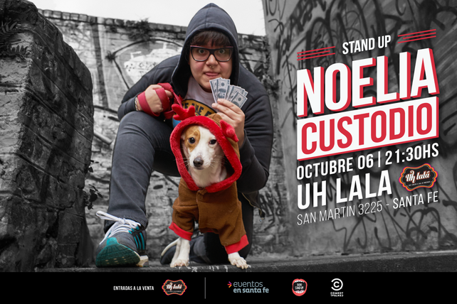 No te pierdas el show de Noelia Custodio en Santa Fe
