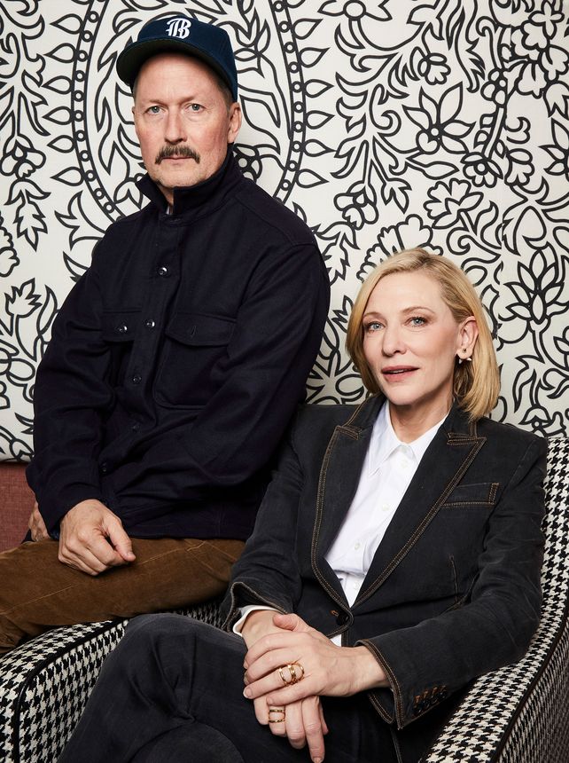 El director Todd Field y Blanchett.