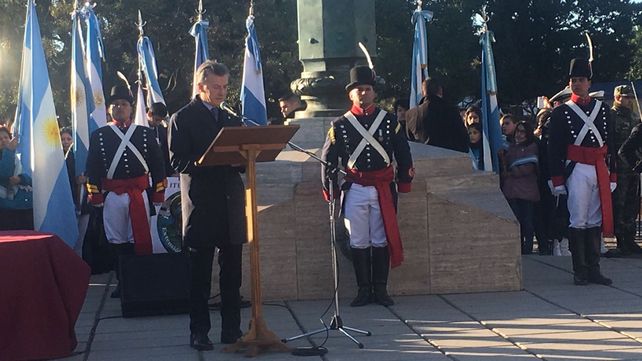 Macri: Belgrano es una fuente de inspiración para este momento de cambio en Argentina